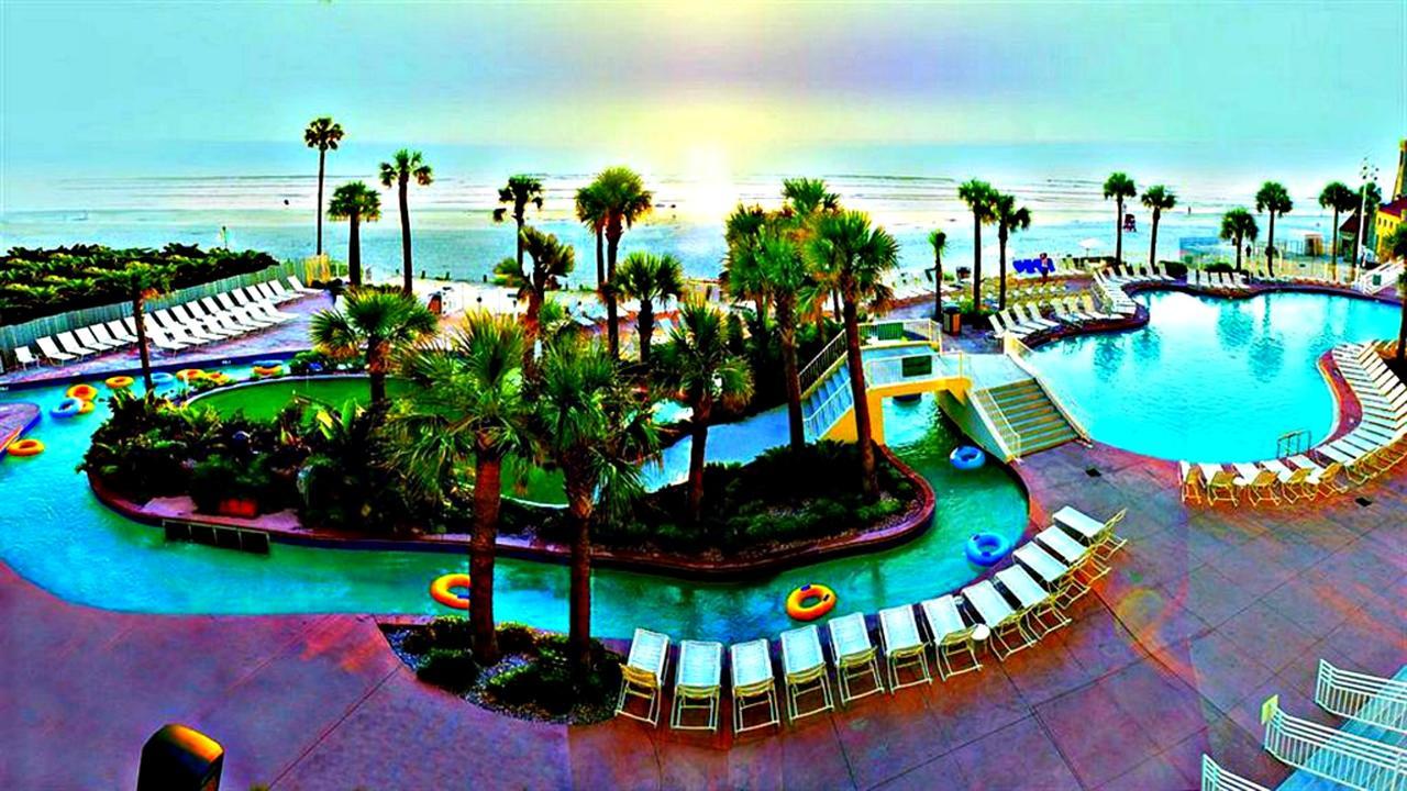 Penthouse Floor 1 Bedroom Resort Condo Direct Oceanfront Wyndham Ocean Walk - Daytona Funland 1908 Daytona Beach Exterior photo